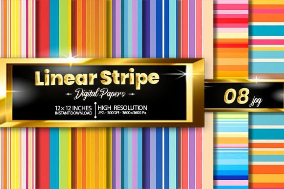 Download Linear Stripe Digital Papers - Digital papers Collection