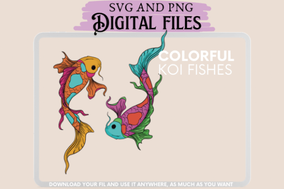 Download Colorful Koi Fishes - Premium Resources
